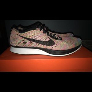 Nike multicolor flyknit racers